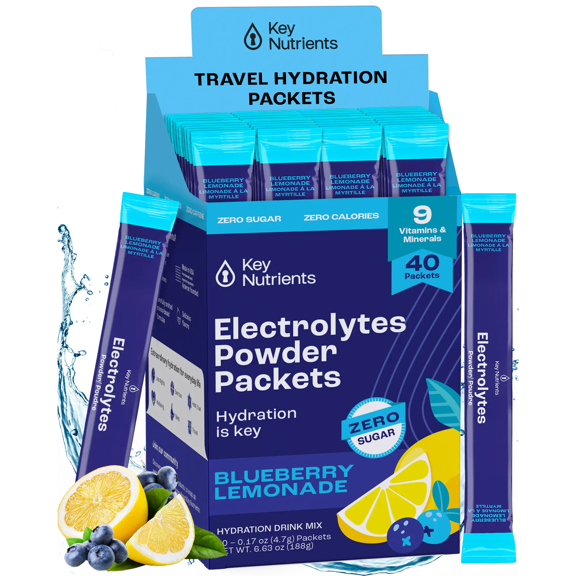 Electrolyte Recovery Plus Powder (Sugar-Free)