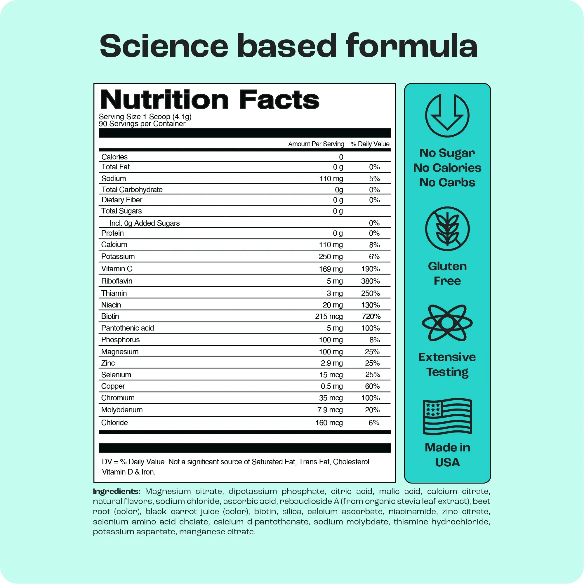 Electrolyte Recovery Plus Powder (Sugar-Free)